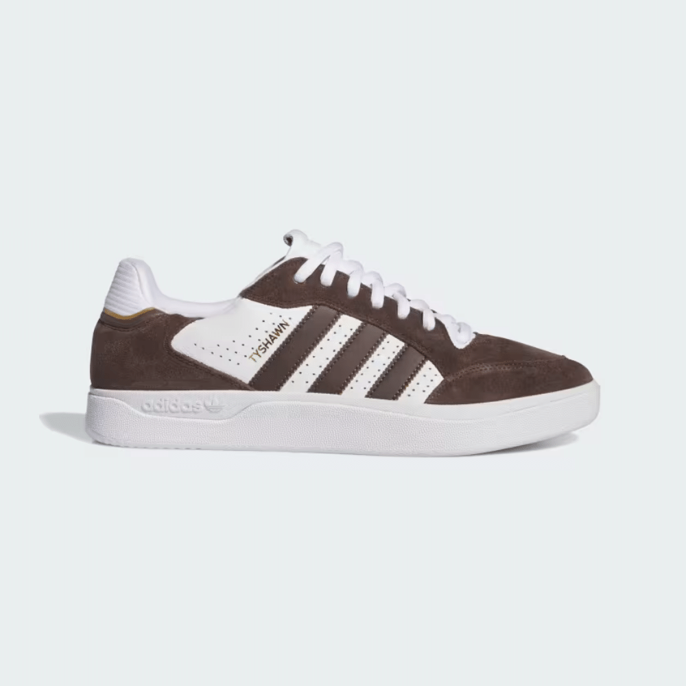 adidas Tyshawn Low Brown Cloud White foto 1