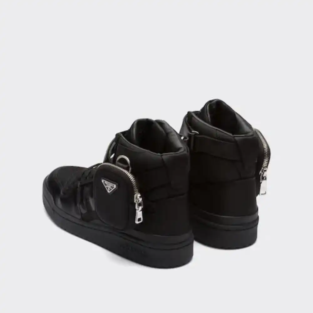 Prada x adidas Forum High Core Black - Droper
