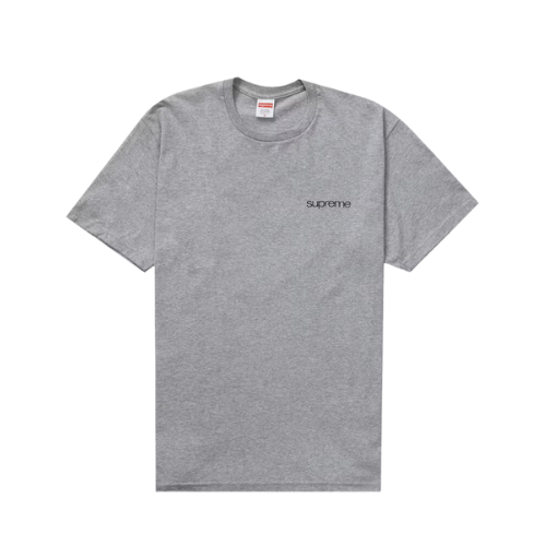 Camiseta Supreme NYC Heather Grey - Droper