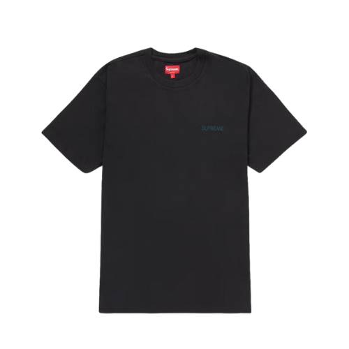 Camiseta Supreme Washed Capital S/S Black