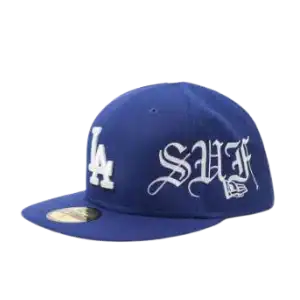New Era x Sufgang Boné Los Angeles Dodgers Azul Custom