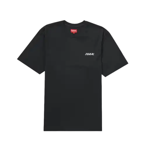 Camiseta Supreme Washed Script S/S Black