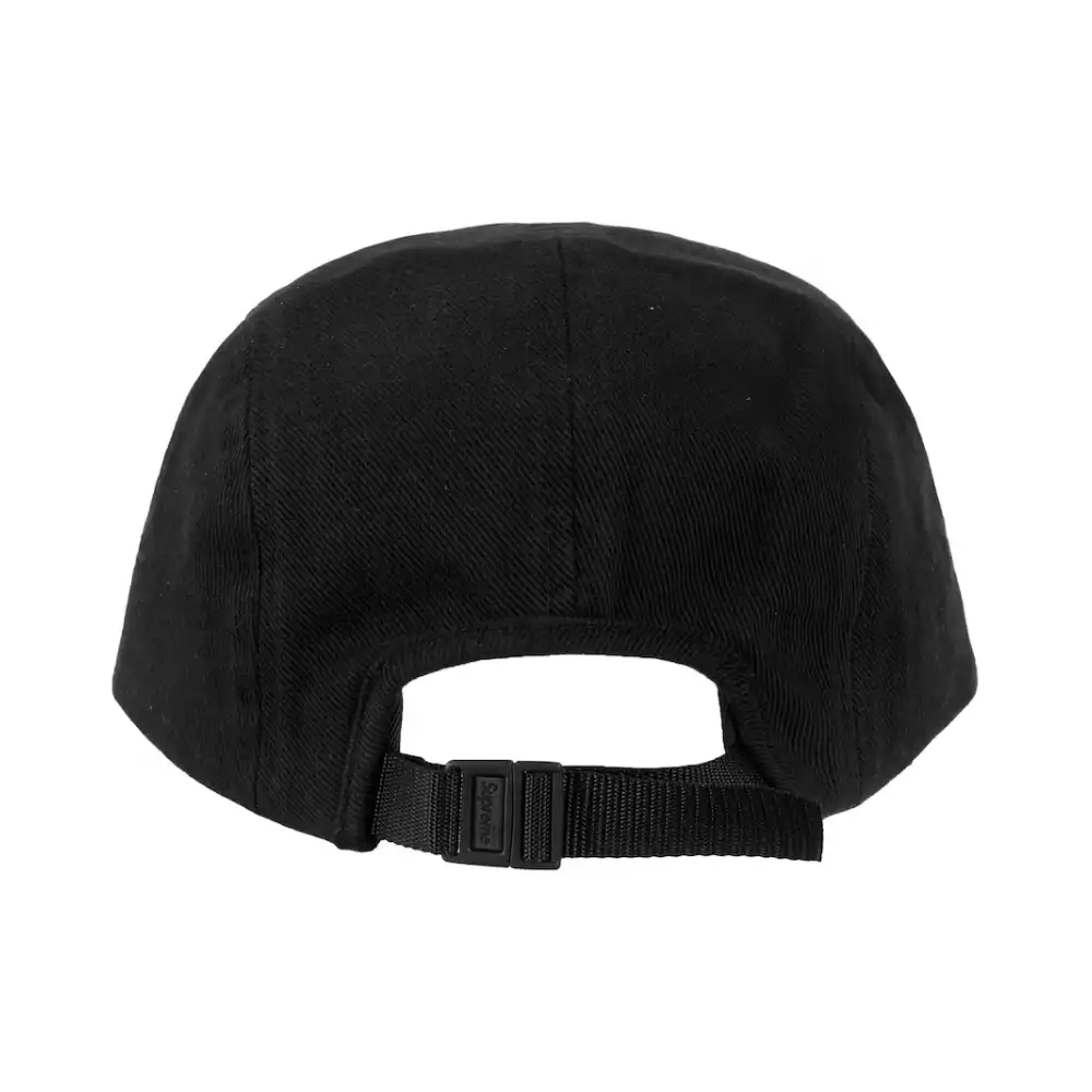 Boné Supreme Suede Visor Camp Black foto 1
