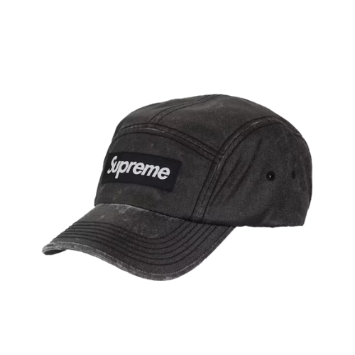 Boné Supreme Washed Cordura Camp Black - Droper