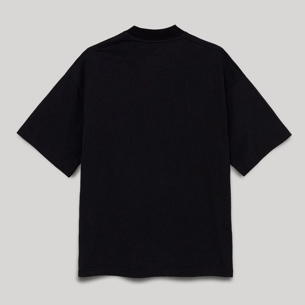 Camiseta Palm Angels Spray Bear-Motif Black Brown foto 1