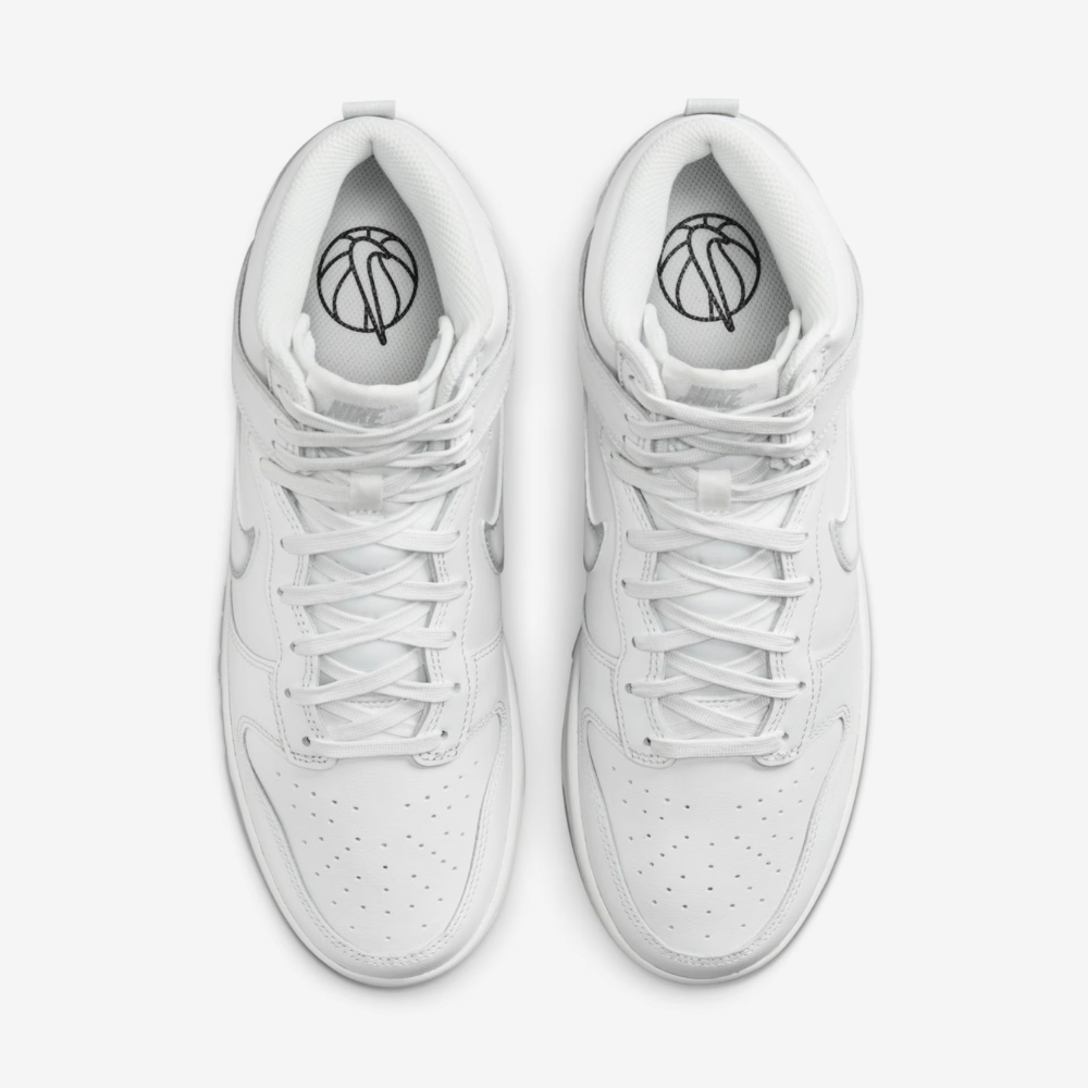 Nike Dunk High Airbrush Swoosh White foto 2