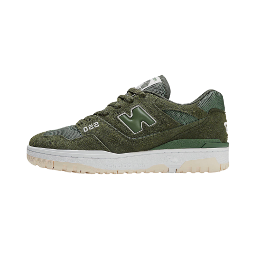 New Balance 550 Olive Suede