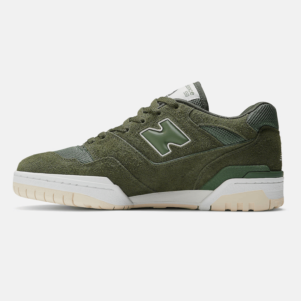 New Balance 550 Olive Suede foto 3