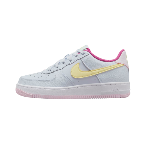 Nike Air Force 1 Low GS Grey Citron Fuchsia