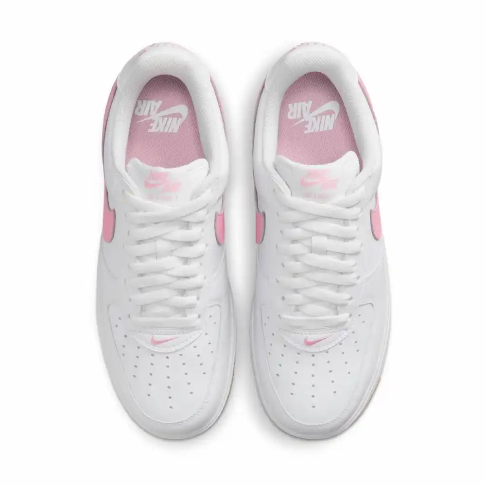 Pink bottom hot sale air forces