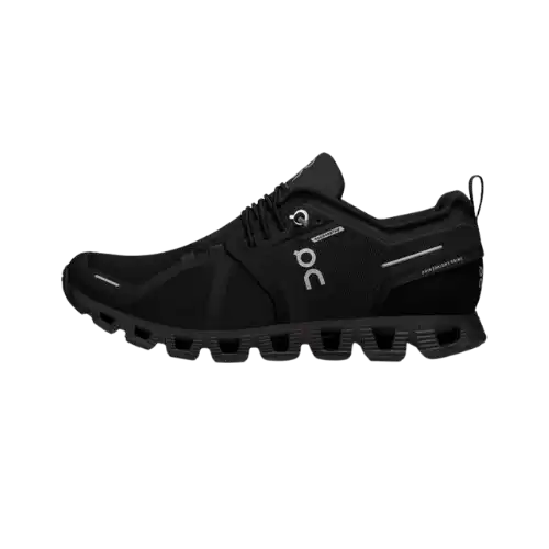 On Running Cloud 5 Waterproof All Black - Droper