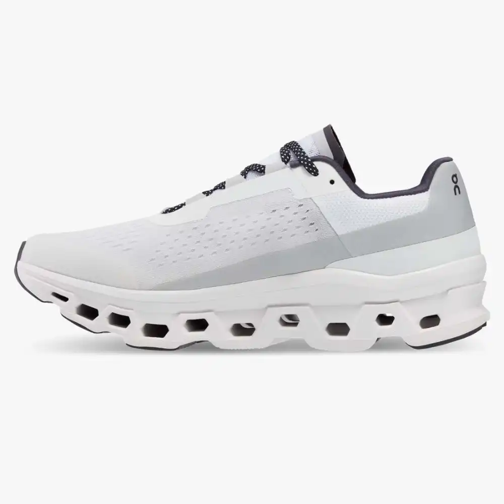 On Running Cloudmonster All White Masculino foto 3
