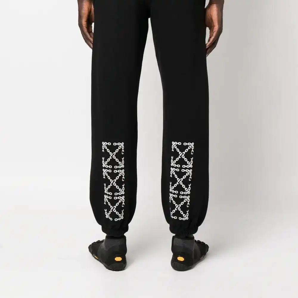 Off-White Calça Chain Arrows-print foto 2