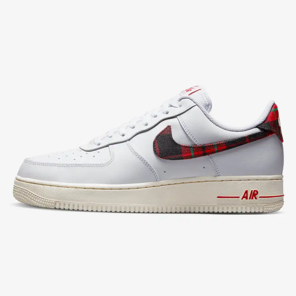 Nike air force 1 sales plaid swoosh