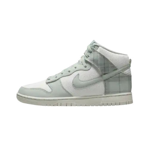 Nike Dunk High SE Mint Plaid