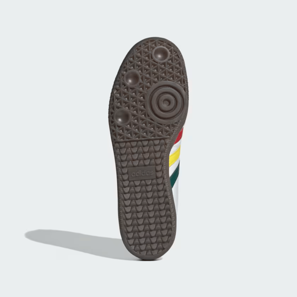 adidas Samba OG White Yellow Collegiate Green foto 4