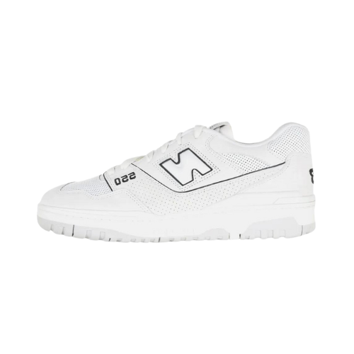 New Balance 550 White Perforated Leather
