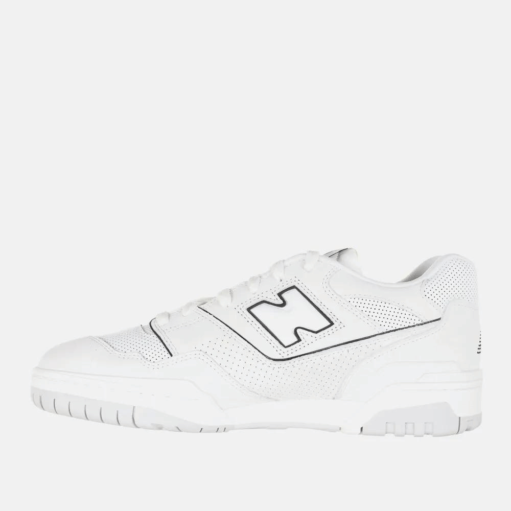 New Balance 550 White Perforated Leather foto 3