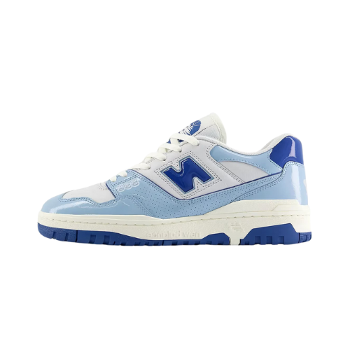 New Balance 550 Patent Leather Blue