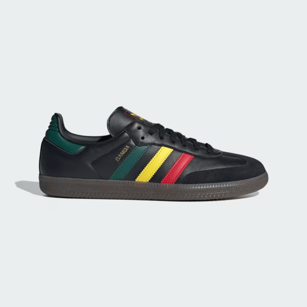  Samba ブラック/レッド/イエロー/グリーン　ラスタ27cm adidas Samba OG Black Yellow Collegiate Green - Droper
