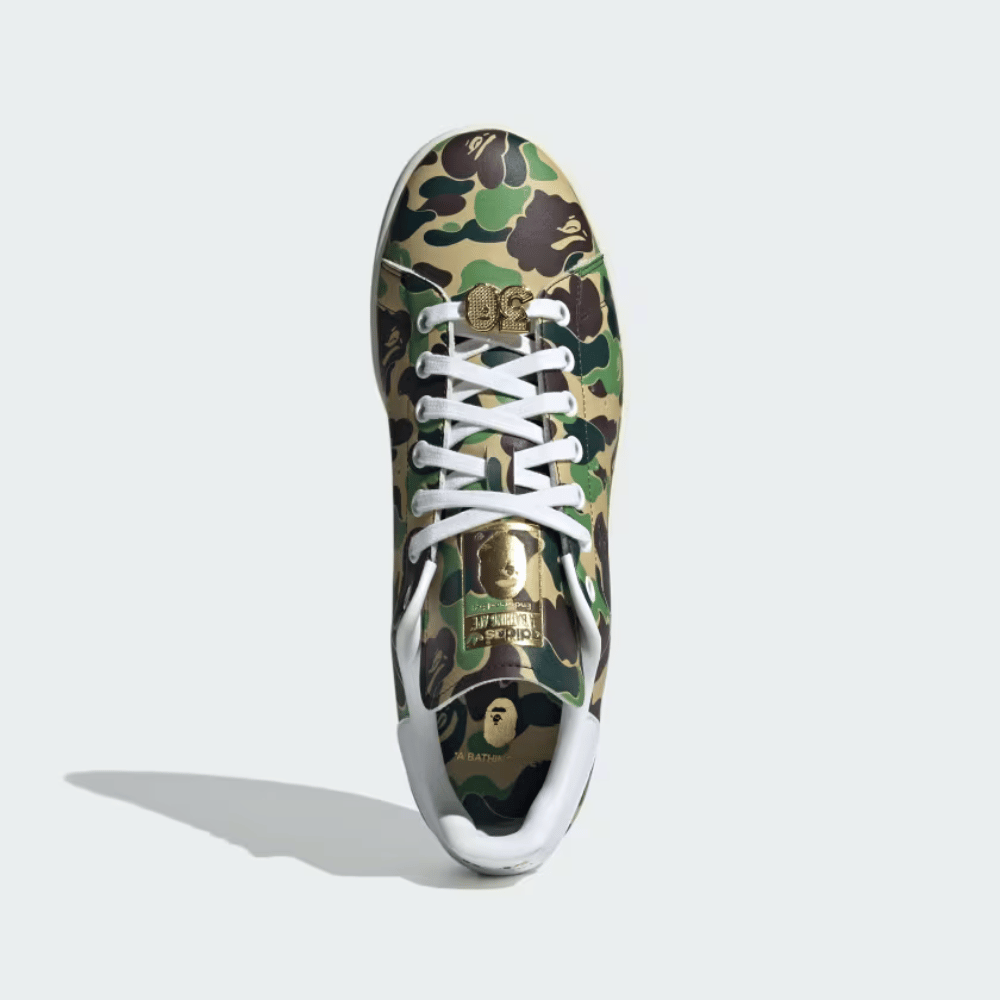BAPE x adidas Stan Smith ABC Camo - Droper