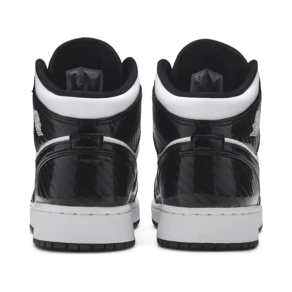 Air Jordan 1 Mid GS Carbon Fiber foto 2