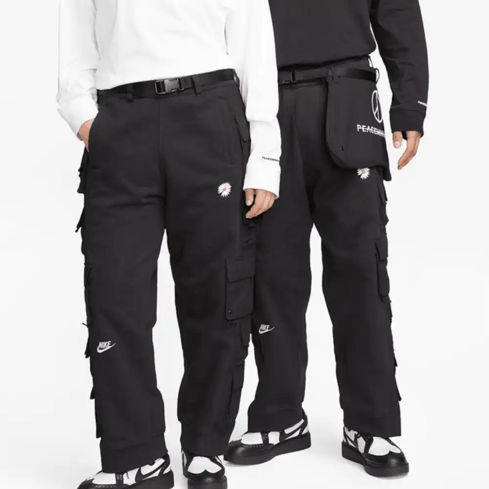 Imagem PEACEMINUSONE G-Dragon x Nike Calça Wide Black