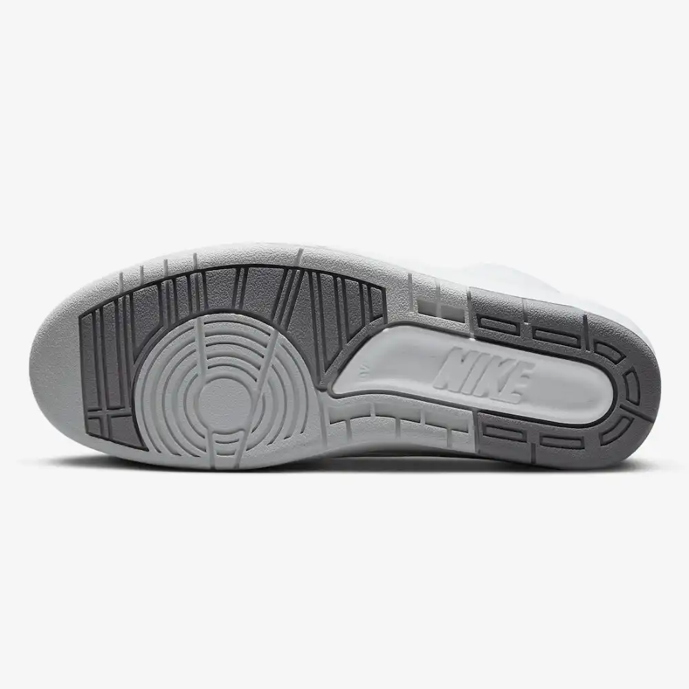 Air Jordan 2 White and Cement Grey - Droper