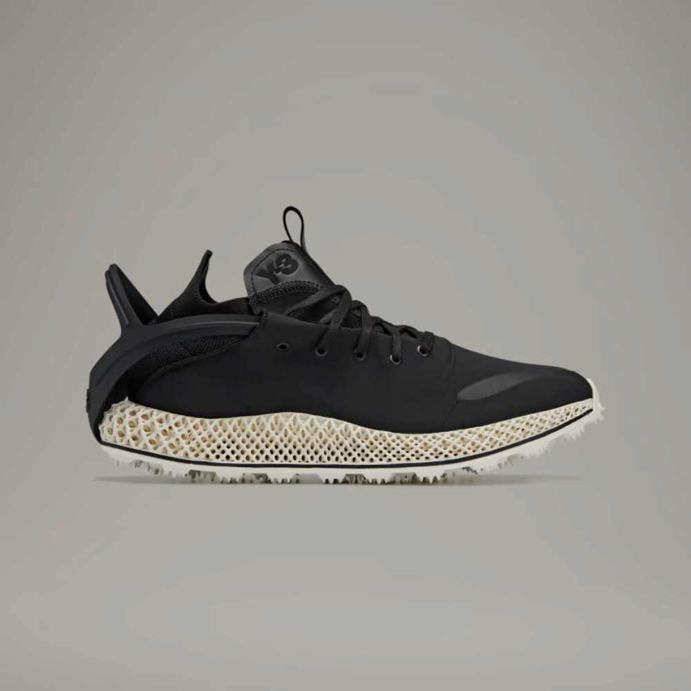 Y-3 x adidas Runner 4D Halo Black Cream White foto 1