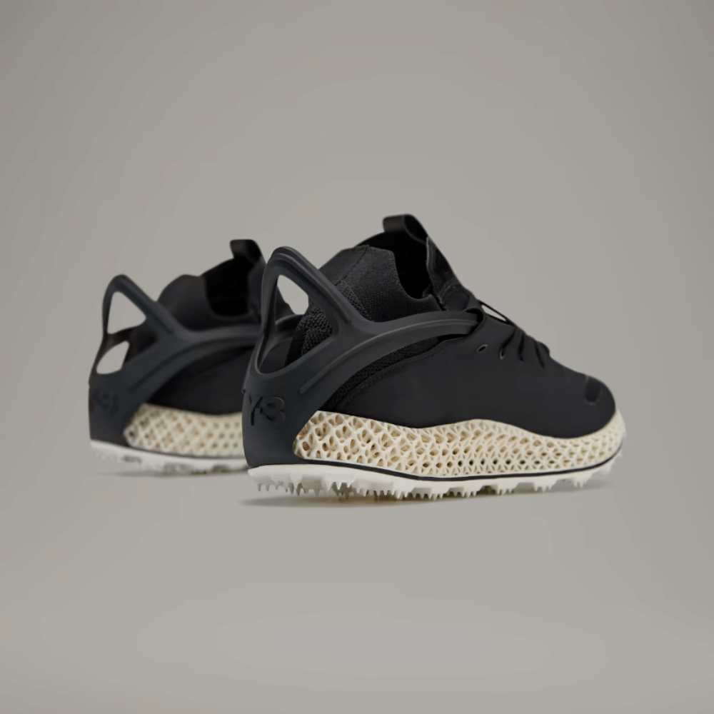 Y-3 x adidas Runner 4D Halo Black Cream White foto 4