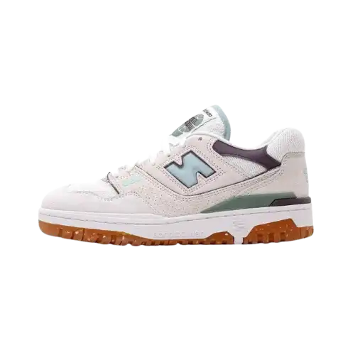 New Balance 550 Cream Blue Green
