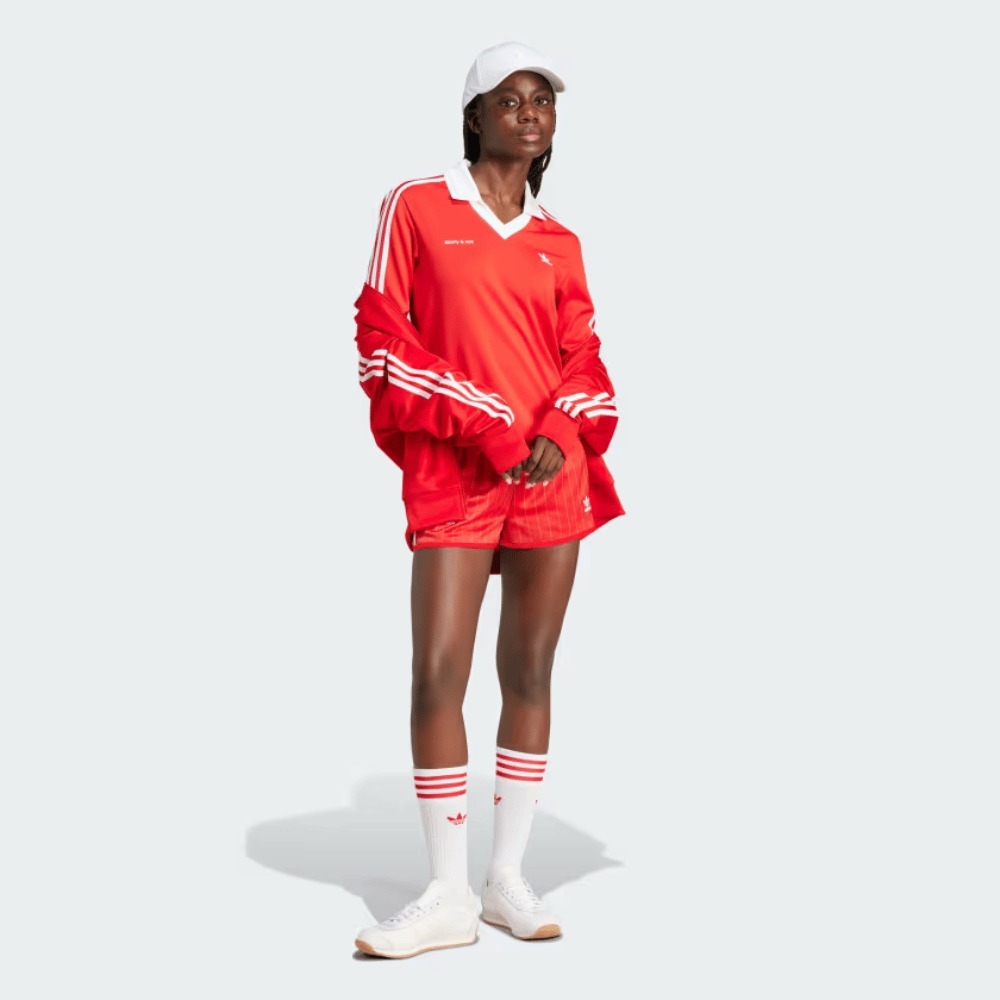 Sporty & Rich x adidas Camisa Futebol Manga Longa White Collegiate