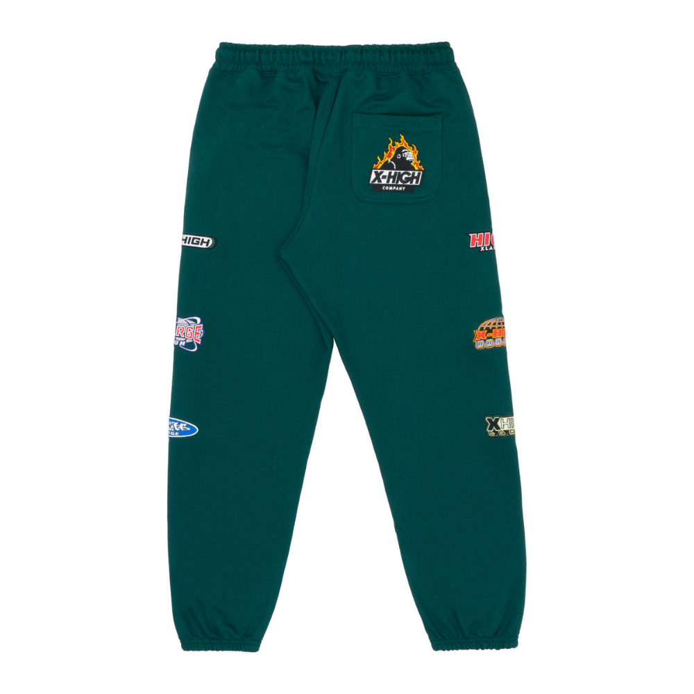 XLarge x High Company Calça Logos X-HIGH Swamp Green - Droper