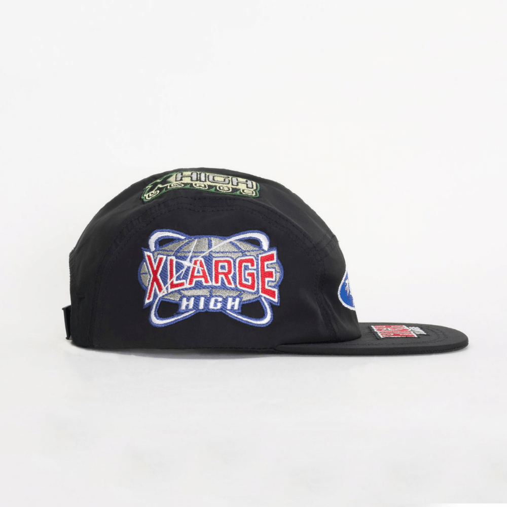 XLarge x High Company Boné 5 Panel Patch Logos Black foto 2