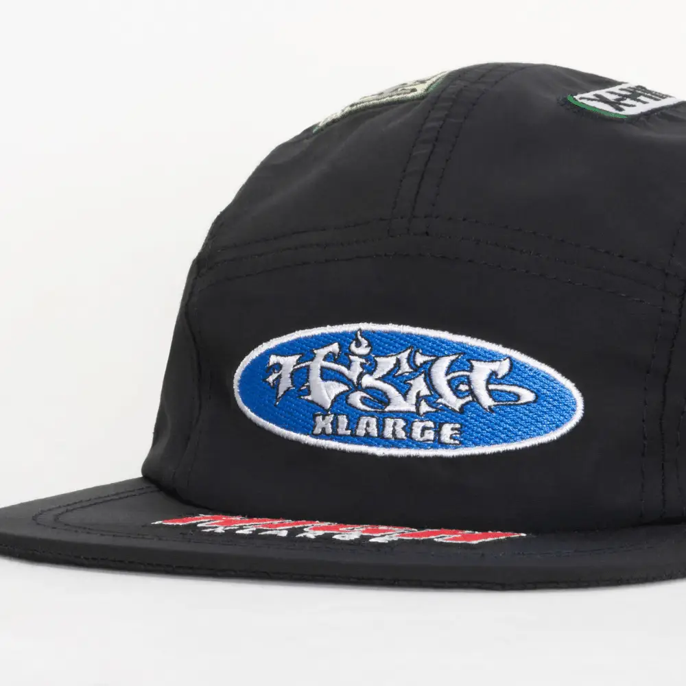 XLarge x High Company Boné 5 Panel Patch Logos Black foto 4