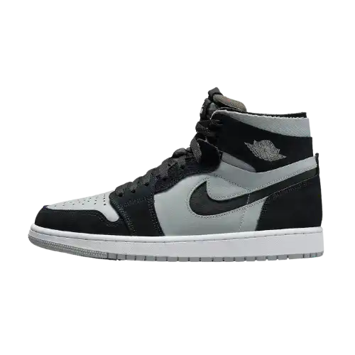 Air Jordan 1 Zoom CMFT Black Light Smoke Grey