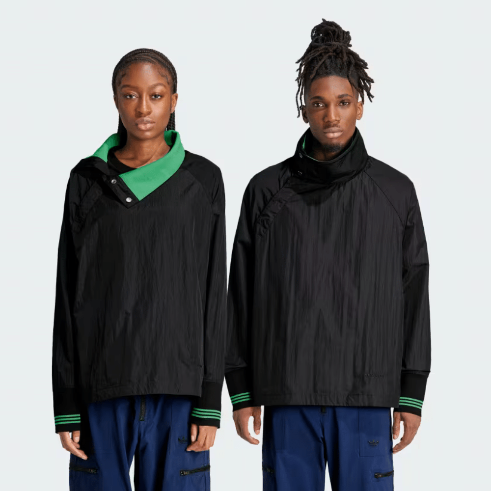 Wales Bonner x adidas Jaqueta Statement Nylon Black - Droper