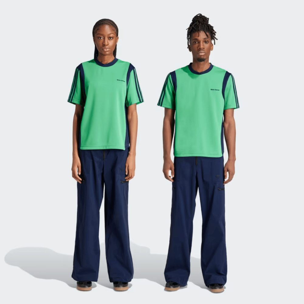 Wales Bonner x adidas Calça Cargo Statement Collegiate Navy - Droper