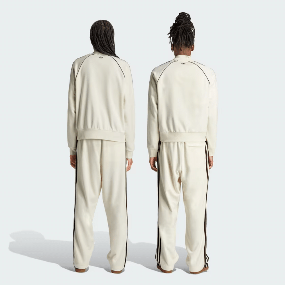 Wales Bonner x adidas Calça Statement Chalk White - Droper