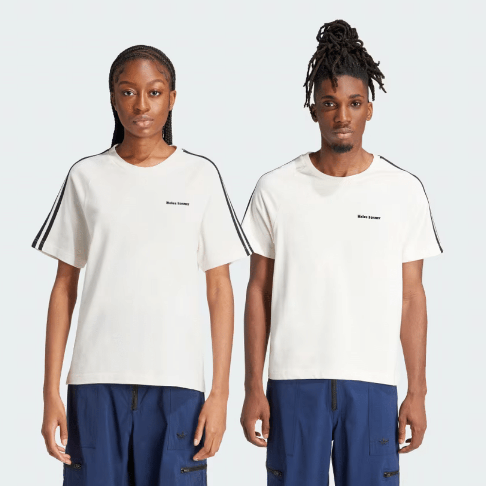 Wales Bonner x adidas Camiseta Statement Graphic Chalk White - Droper