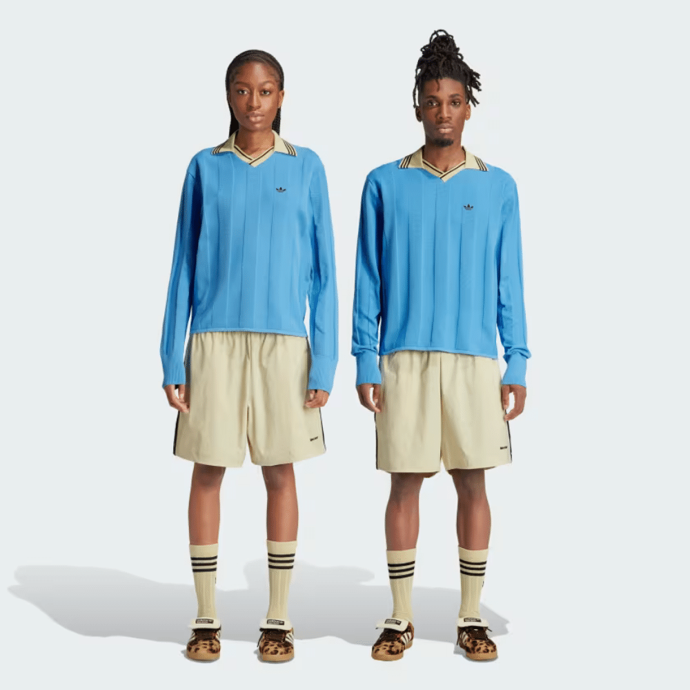 Wales Bonner x adidas Shorts Statement Football Sandy Beige - Droper