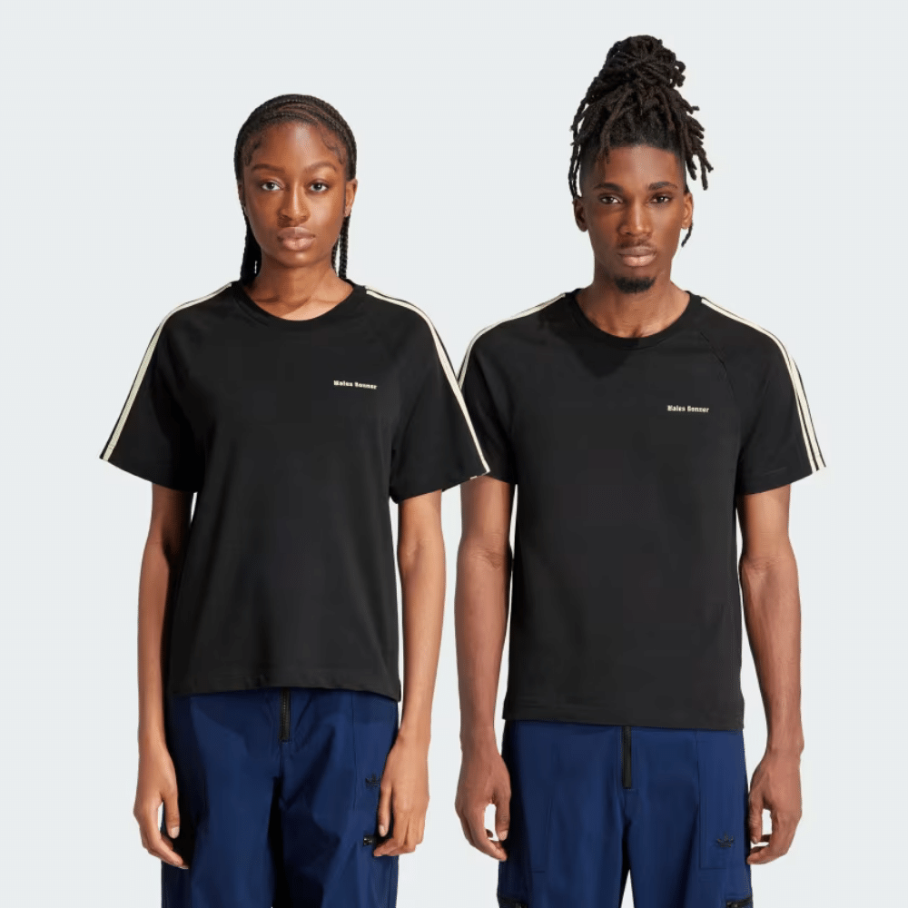 Wales Bonner x adidas Camiseta Statement Graphic Black - Droper