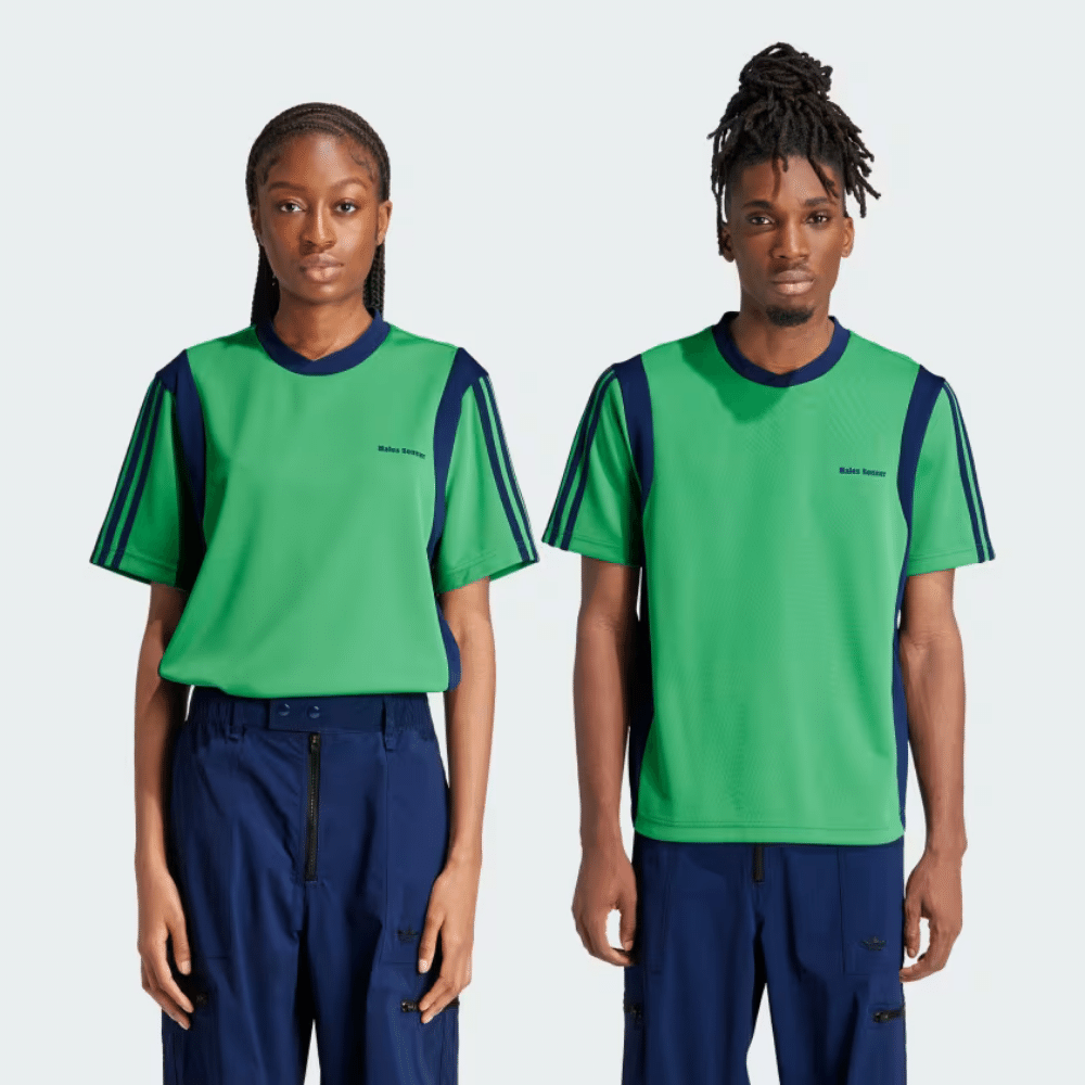 Wales Bonner x adidas Camiseta Football Vivid Green - Droper