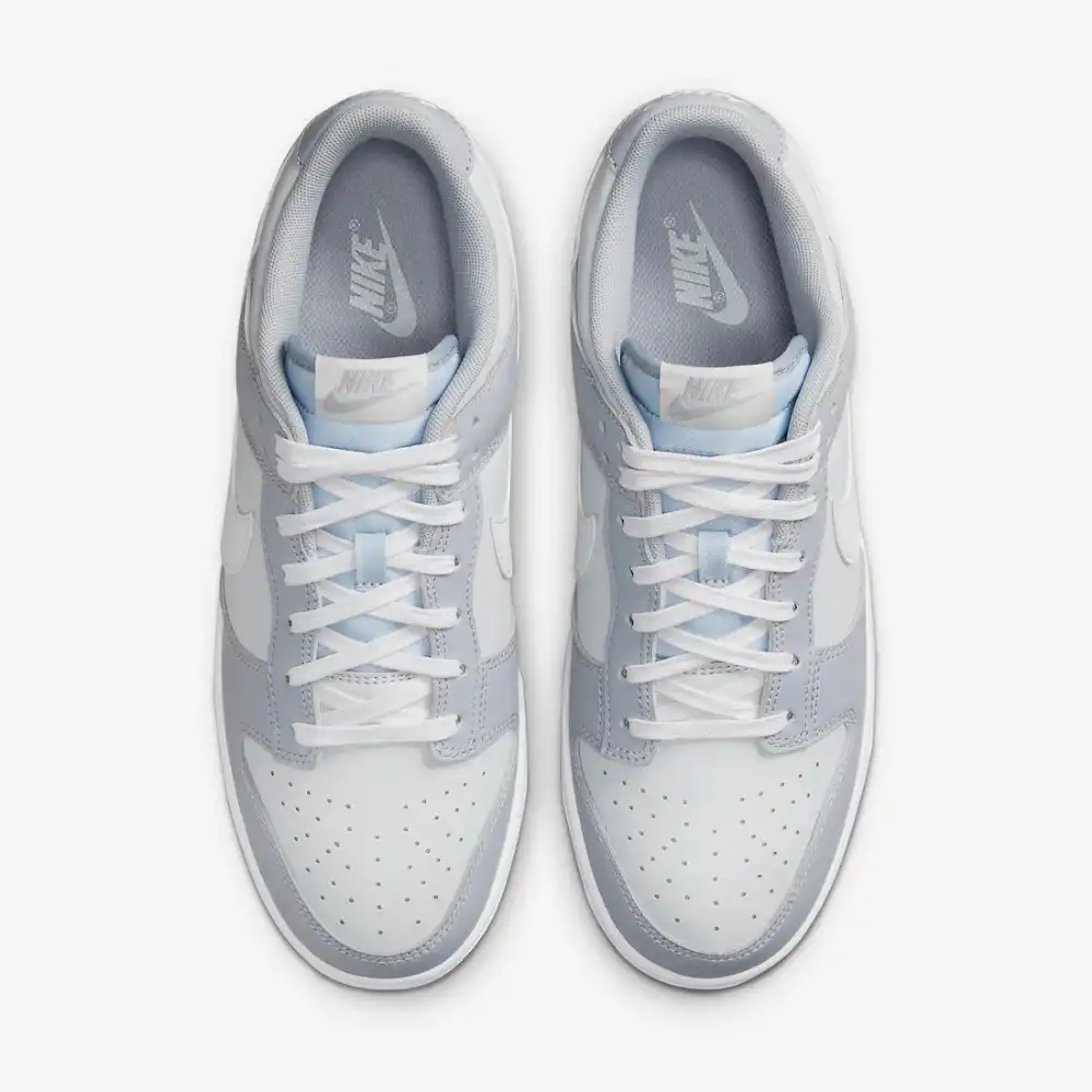 Nike Dunk Low Grey White foto 2