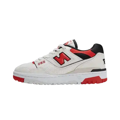 New Balance 550 Sea Salt True Red