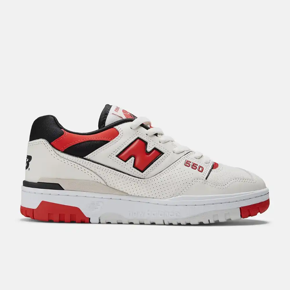 New balance store grey and red