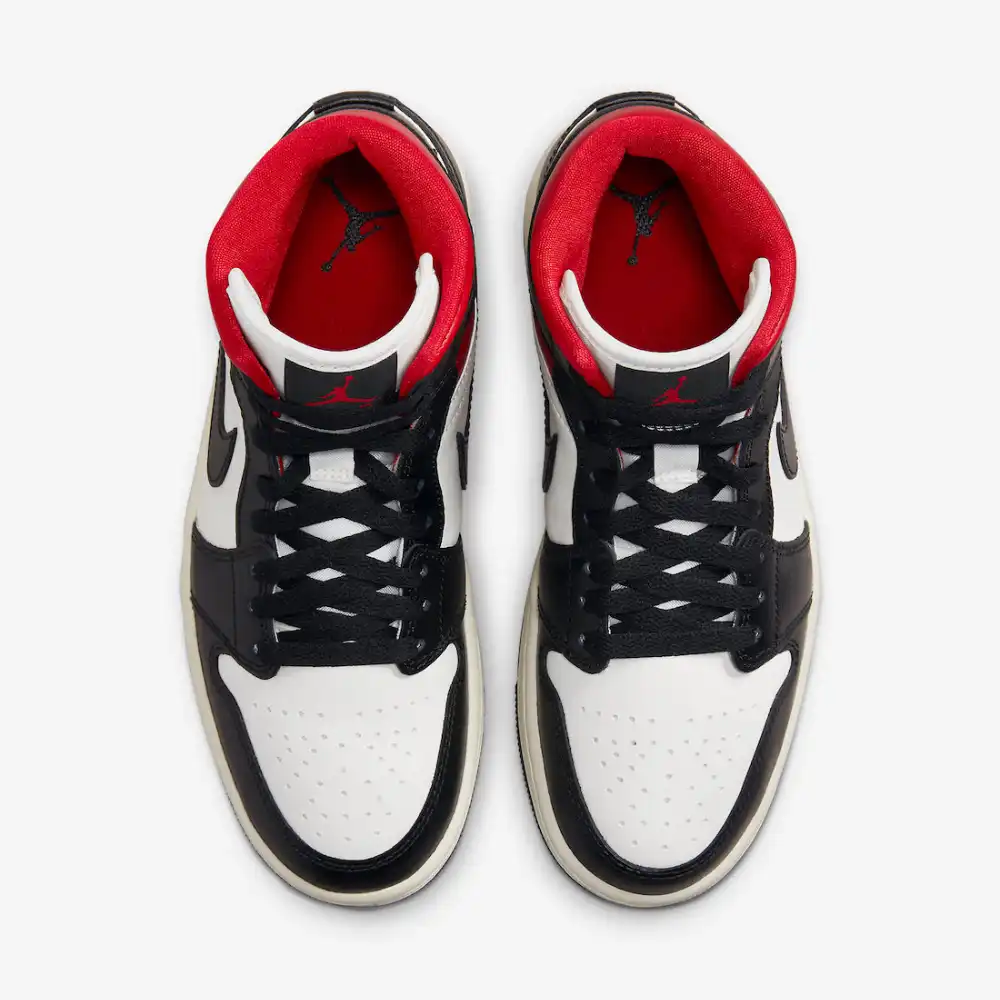 Air Jordan 1 Mid Gym Red Panda - Droper