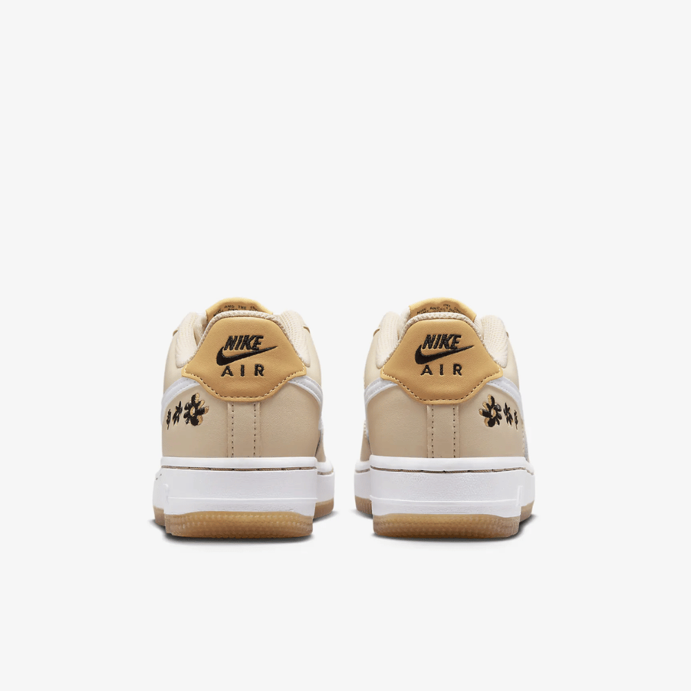 Nike Air Force 1 Low SE GS Yellow Gum Floral foto 4