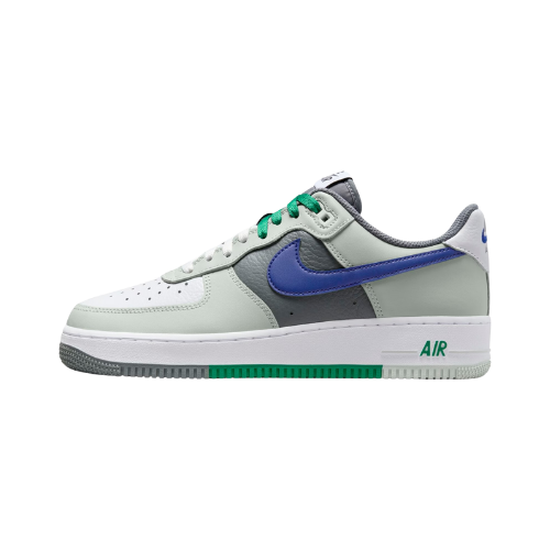 Nike Air Force 1 Low Split Light Silver Deep Royal Blue White