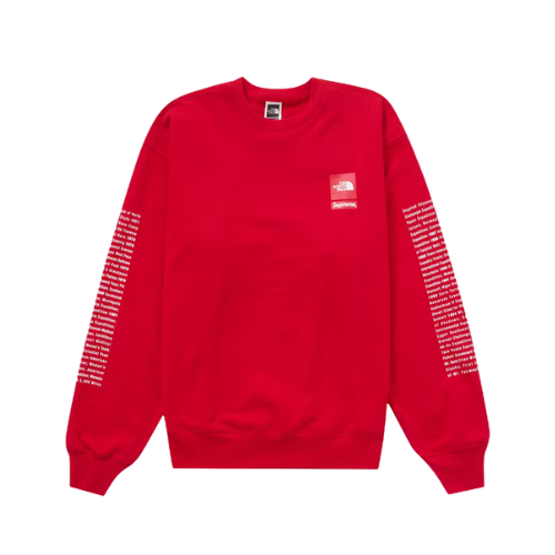 The North Face x Supreme Crewneck Red - Droper